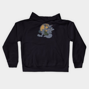 Lycan Brew Coffee (no txt) Kids Hoodie